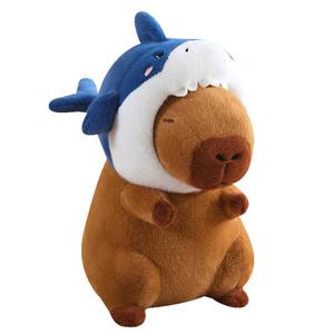 Плюшевая игрушка Shark Capybara Julebaby