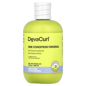 DevaCurl, One Condition Original, крем-кондиционер с насыщенным вкусом, для средних локонов, 355 мл (12 жидк. Унций)