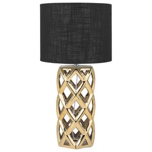 Настольная лампа Beliani, 35x35x71 см, черный