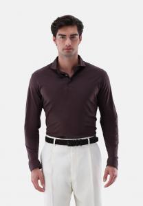 Поло van Laack Polo shirt, Brown