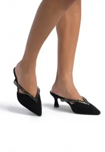 Мюли на каблуках Alma En Pena, Black