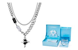 Титановая стальная цепь унисекс ENFANTIN, серебро