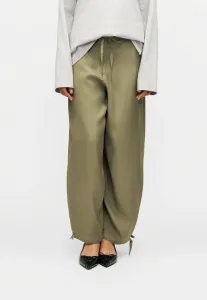 Широкие брюки slfbeatrice Selected, Deep Lichen Green