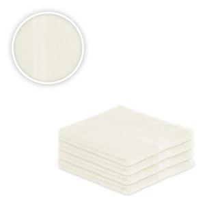 Комплект полотенец эконом-класса хлопок 500 г/м² натуральный белый 4 полотенца для душа 70 x 140 см Südseetraum