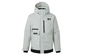 Пуховик мужской Kappa, благородный серый белый