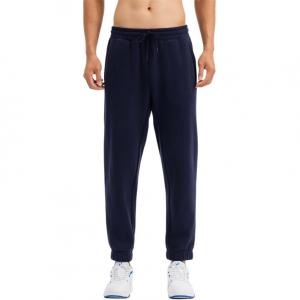 Вязаные спортивные штаны мужские синий черный DECATHLON