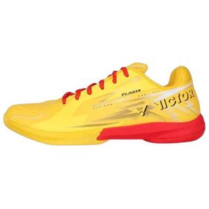 ВИКТОР Противоскользящие износостойкие низкие бадминтонные кроссовки унисекс желтые