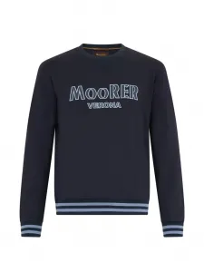 Свитшот с круглым вырезом Moorer, синий