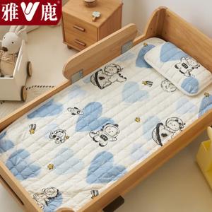 Yalu Наматрасник из хлопка класса А 50х90 см, мягкий, приятный к коже, можно стирать в машинке