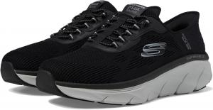 Кроссовки SKECHERS D'Lux Walker 2.0 Rezinate Hands Free Slip-In, Black/Gray