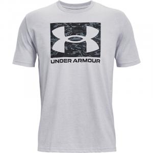 Короткий рукав, камуфляж ABC, логотип в коробке, SS Under Armour, серый