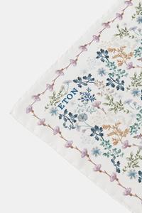 Шелковый нагрудный платок Eton, белый