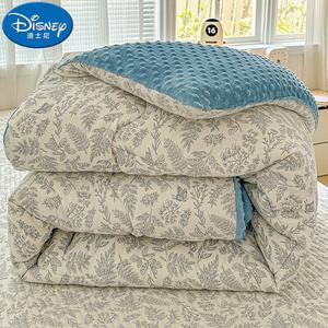 Disney Детское одеяло 200х230 см, вес 3 кг, утепленное, хлопковое, цвет Blue-Striped Night Charm