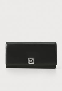 Кошелек Calvin Klein LEATHER EMBLEM, Black