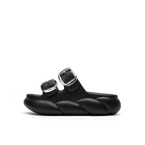 DAPHNE Женские противоскользящие тапочки с устойчивостью к истиранию черные, цвет Black