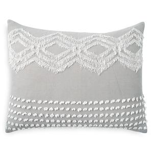 Подушка Cut Geo Standard Sham Peri Home, серый
