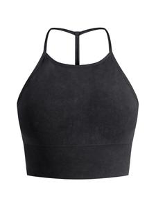 Спортивный топ Smilodox, черный