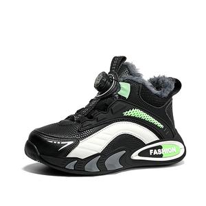 Детские баскетбольные кроссовки TONYBEAR, черный/белый