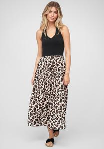 Платье Cloud 5ive NECKHOLDER WITH LEO PRINT, Leo/Black