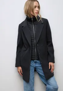 Зимнее пальто с вставками в виде перчаток Street One, Blau