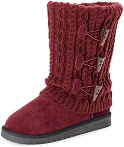 Женские модные ботинки MUK LUKS Cheryl, Burgundy