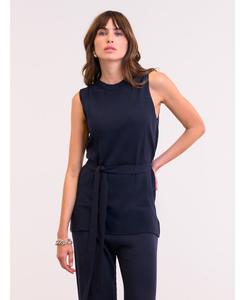 Женская туника без рукавов из тонкого трикотажа Celtic & Co, Navy