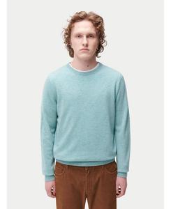 Мужской базовый кашемировый свитер с круглым вырезом Gobi Cashmere, No Color