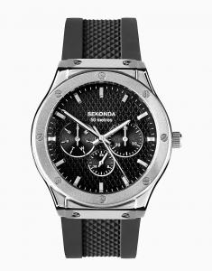 Мужские аналоговые часы Titan 42 мм в серебристом цвете Sekonda