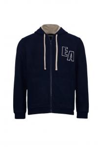 Куртка с капюшоном Emporio Armani, синий