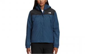 THE NORTH FACE Женская куртка, цвет Blue with Black Lettering