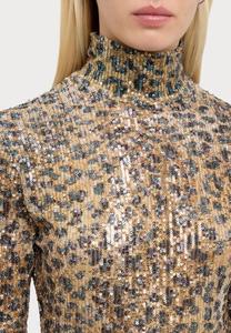 Блуза ROMY SEQUIN AZ Factory, цвет Animal Print