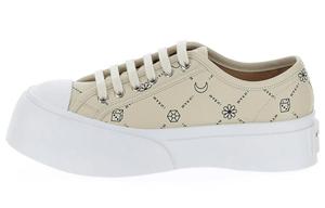 Женские кроссовки Pablo Lace-Up с принтом Allover - бежевые Marni