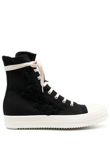 Высокие кеды Broken Rick Owens DRKSHDW, черный