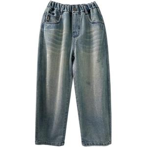 Детские брюки для детей 3-7 лет PROTECTCAMEL, синий