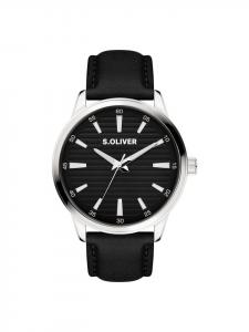 s.Oliver Классические и элегантные наручные часы черного цвета