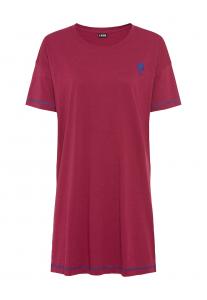 Ночная рубашка LSCN by LASCANA, Berry