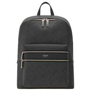Ferragamo Кожаный рюкзак мужской черный