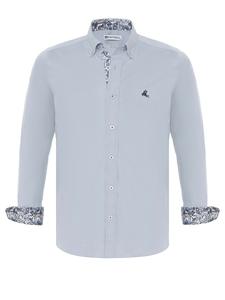 Рубашка обычного кроя на пуговицах Dandalo Jesse, цвет Grey/Light grey