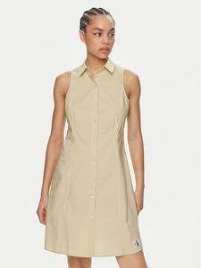 Платье-рубашка regular fit J20J223057 Calvin Klein Jeans, зеленый