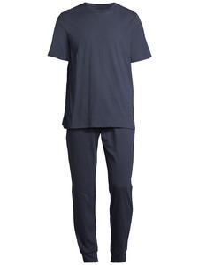 Пижама Schiesser Night & Home, темно-синий