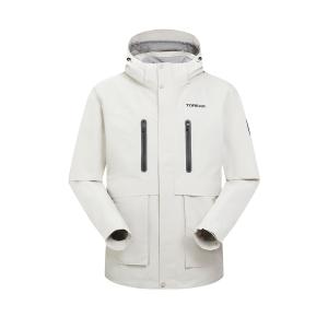 TOREAD Ветровка Куртка Зимнее пальто Унисекс, Polar White