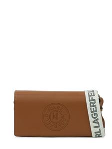 Karl Lagerfeld Сумка через плечо в коричневом цвете