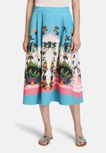 Юбка а-силуэта с принтом mit Betty & Co, Cream Pink