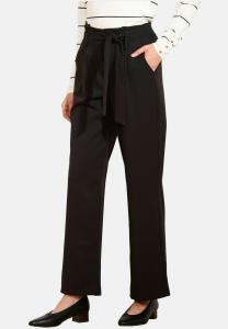 Брюки LolaLiza BELTED WIDE, Black