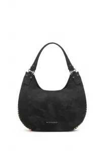 Сумка-Хобо с декоративными заклепками Wittchen, Black