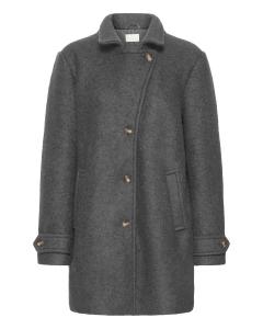 ICHI Демисезонное пальто 'IHSTIPA' в сером цвете