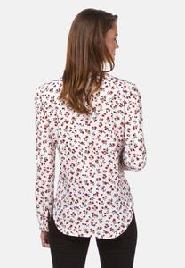 Блузка Leicht Tailliert Vincenzo Boretti, красный