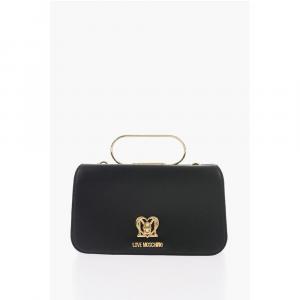 Черная полиэтиленовая сумка-тоут Moschino, Black