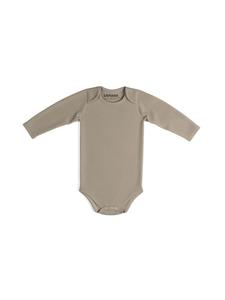 Sämann Детский боди из 100% органического хлопка, с длинными рукавами, без ребристой вязки, цвет Simply Taupe