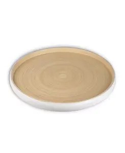 Поднос из бамбука Lexa Collection 16 дюймов Joyce Chen, white